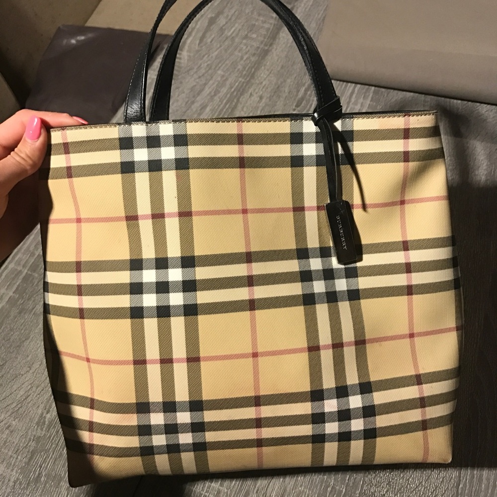 Burberry Nova Check Tote
